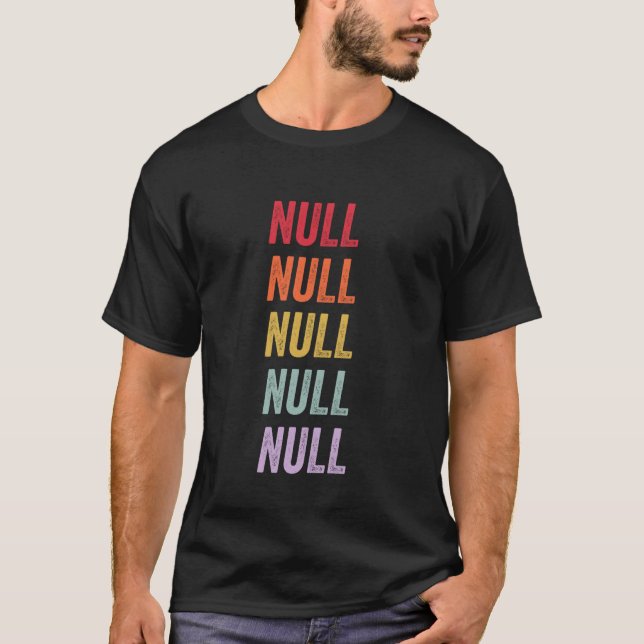 Noll T Shirt (Framsida)