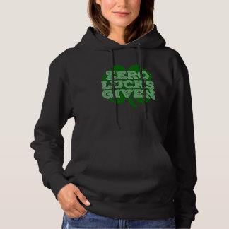 Noll tur ges irländsk Shamrock  St Patricks Day T Shirt