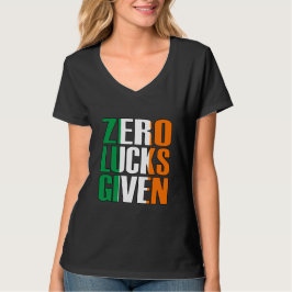Noll Tur given, Offensiv St Patricks Day T Shirt