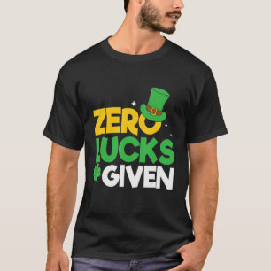 Noll Tur med irländska Ord-Vuxnor Saint Patric T Shirt