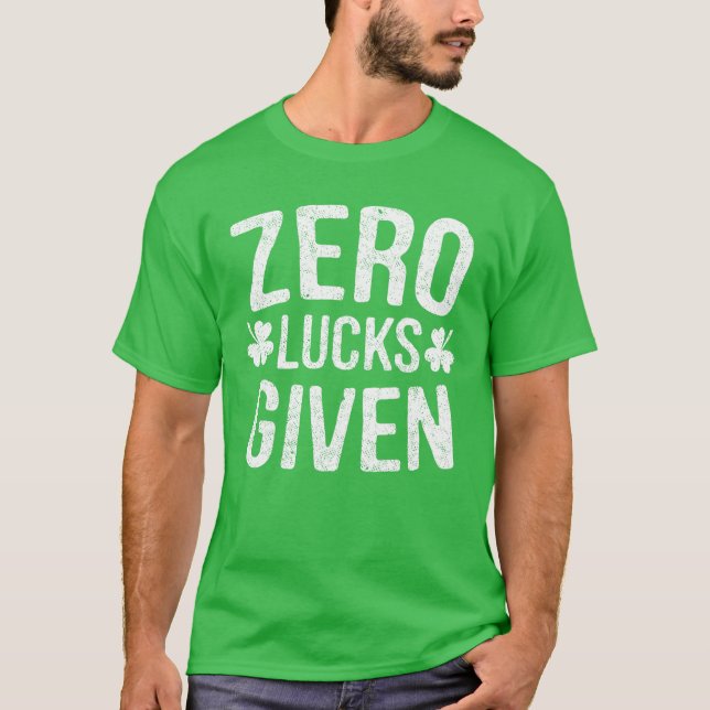 Noll Tur med St patrick's day Drinking Gift T Shirt (Framsida)