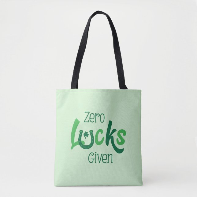 Noll Tur med underbart St patricks day Tygkasse (Framsida)