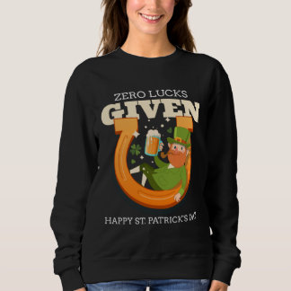Noll turer ges Rolig St Patrick's Day St Paddys  T Shirt