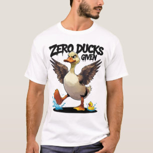 Nolla Ankor Bryr Sig Rolig Grinig Anka T Shirt