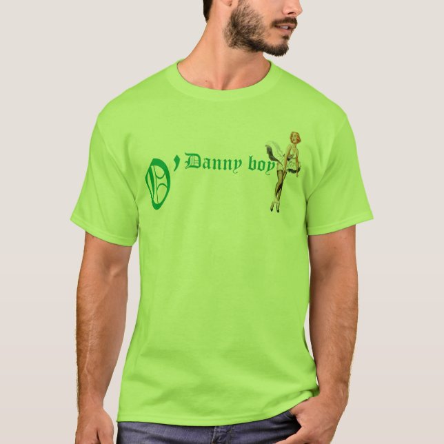 Nolla-danny pojke t-shirt (Framsida)
