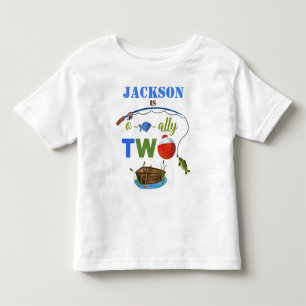 Nolla-fisk-bundsförvant TVÅ för Ofishally TVÅ T Shirt