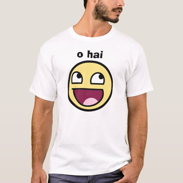 nolla-haifantastisk t shirt (Framsida)