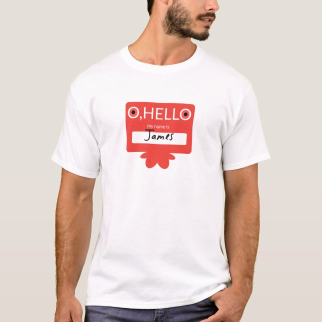 Nolla-hejen, mitt namn är James Tee (Framsida)