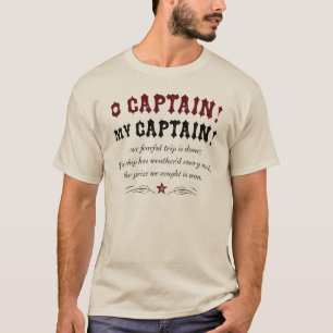 Nolla-kapten! Min kapten! - Vintagestil Tröja