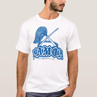 `-Nolla-le fogava ` en e-tasiblått Tee Shirt