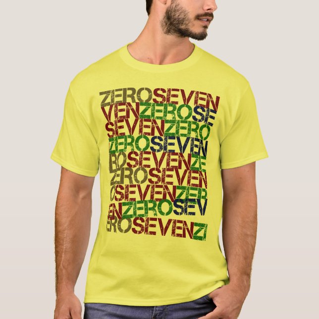 Nolla sju tee shirt (Framsida)
