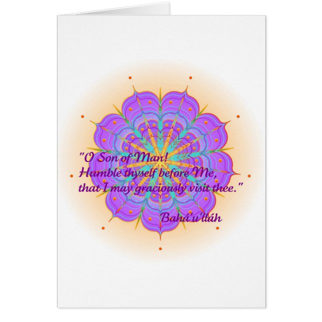 Nolla-Son av manen! Hälsningskort (Framsidan)