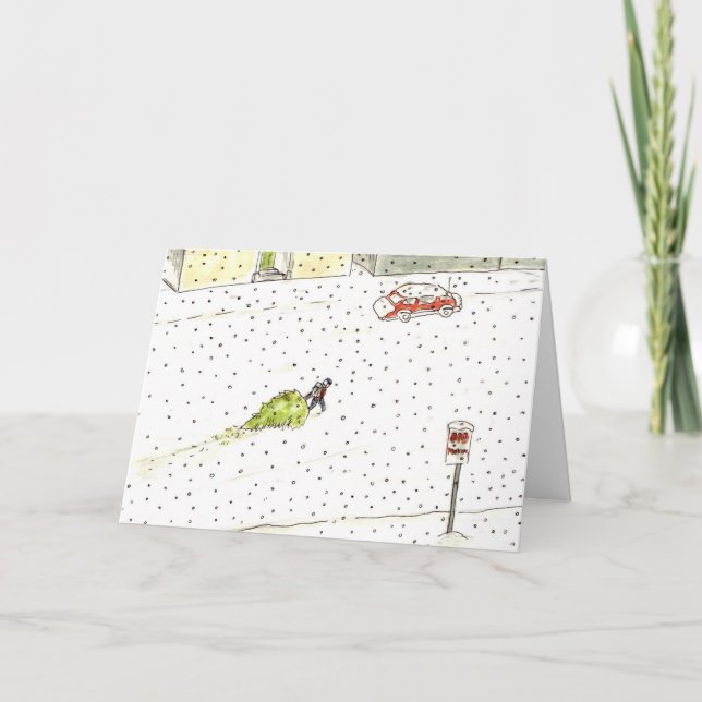 Nolla Tannenbaum 2 Helgkort (Framsida)