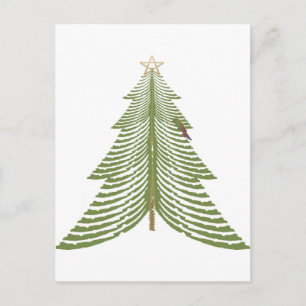 Nolla Tannenbaum Helg Vykort