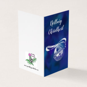 Nollaig Chridheil blue Kort