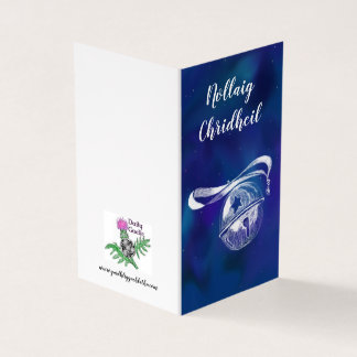 Nollaig Chridheil blue Kort
