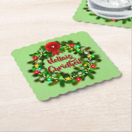 Nollaig Chridheil Scottish jul Underlägg Papper