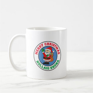 Nollaig Shona Irish jultomte Mugg