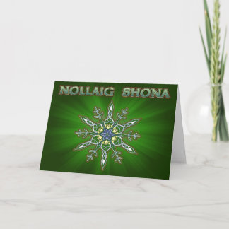 Nollaig Shona (Lycklig-jul), Grönt Helgkort