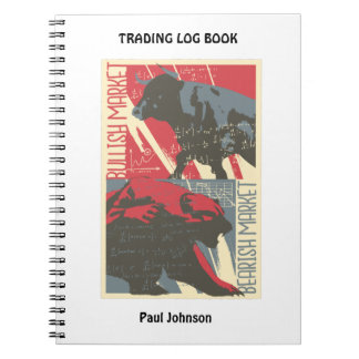 Nollaktig Lagrar-börshandlingslogg Bok Anteckningsbok