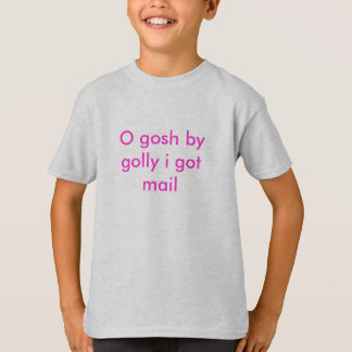 Nollan gosh vid golly I-har postar T-shirt