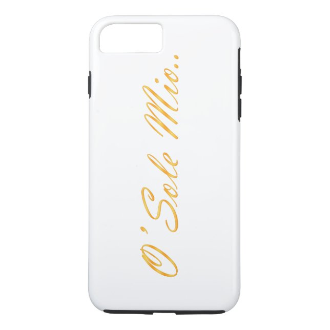 Nollan sular Mio dekorativ lutningtext Case-Mate iPhone Skal (Baksida)