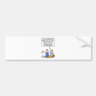 nollbefolkningtillväxtpentagon bildekal