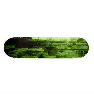 NollDäck-Grönt Skateboard Bräda 20,5 Cm