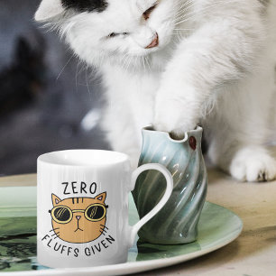Nollfluffor som ges till kaffe Mugg