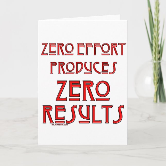 Nollförsök… Kort (Framsida)