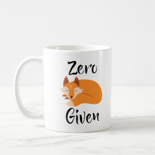 Nollräv given kaffemugg