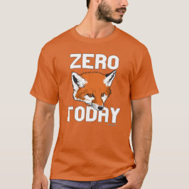 Nollräv i dag tee shirt