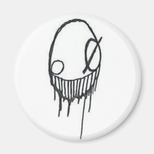 NollSkull-magnet Magnet (Framsidan)