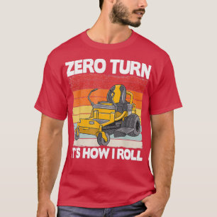 Nollställ sväng hur jag rullar landskapet på den v t shirt