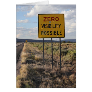 Nollsynlighet Hälsningskort