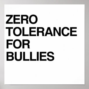 NOLLTOLERANS FÖR ÖVERSITTARE POSTER