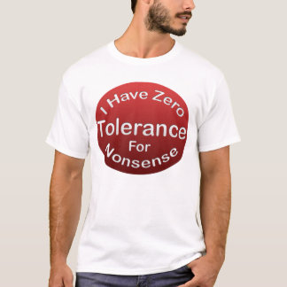 NolltoleransT-tröja Tee Shirt