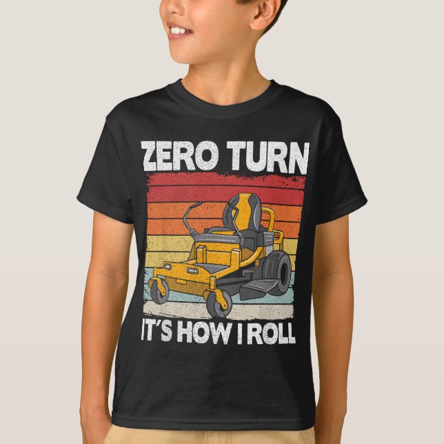 Nollvändning Det är så jag rullar landskapsljud på T Shirt (Framsida)