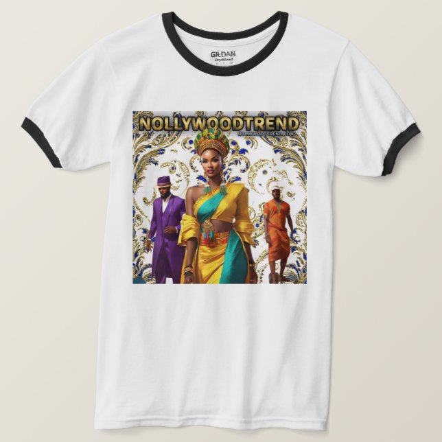 NOLLYWOODTREND. T SHIRT (Design framsida)