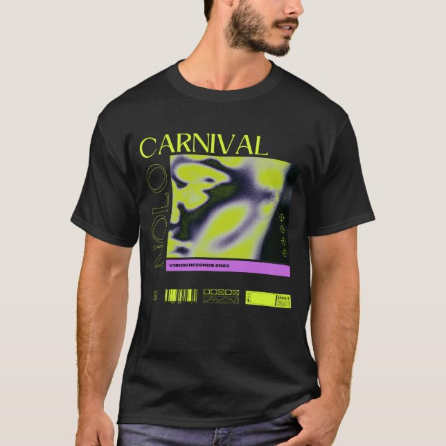Nolo - Black Carnival T Shirt (med spårförteckning (Framsida)