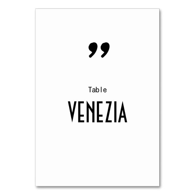 Nom de table Apostrophe Bordsnummer (Framsidan)