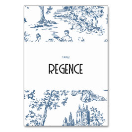 Nom de table - Victoria Bordsnummer