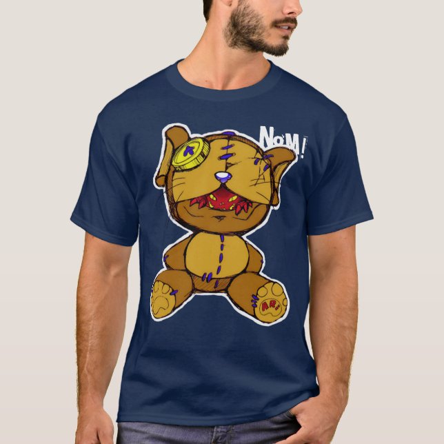 Nom! Demonplysch Tee (Framsida)