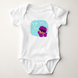 Nom Nom Nom! Monster Baby-bodykostdräkt T-shirt