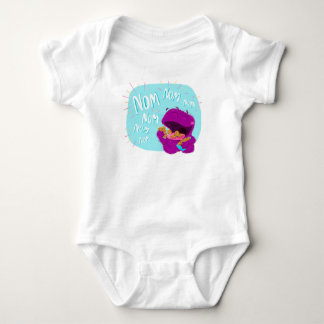 Nom Nom Nom! Monster Baby-bodykostdräkt T-shirt