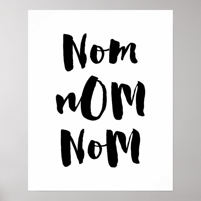 Nom Nom Nom poster (Framsidan)