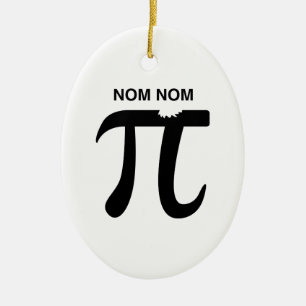 Nom Nom Pi Julgransprydnad Keramik