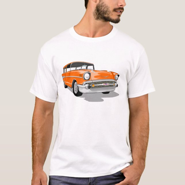 Nomad 1957 i orange tee shirt (Framsida)