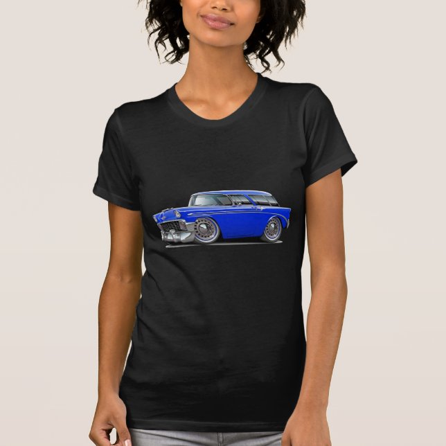 Nomadblåttbil 1956 tee (Framsida)