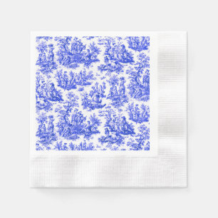 NOMADESAUSTRALIENS Blue toile de Jouy Pappersservett